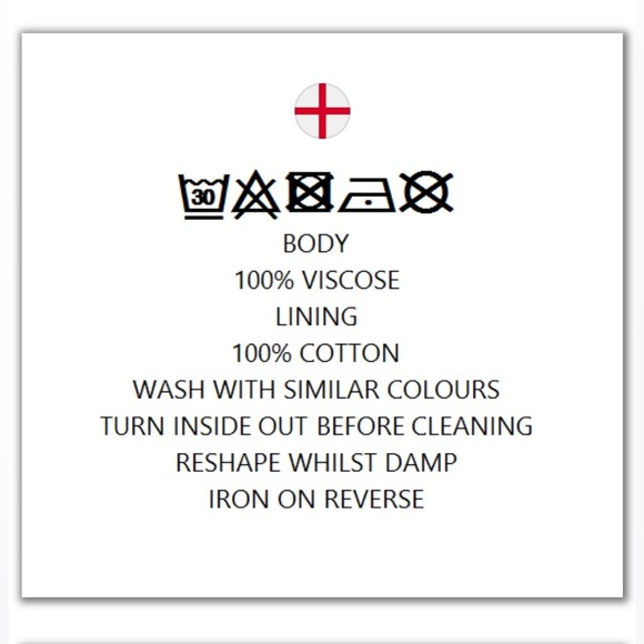 ASOS drapey button side split in cream. Size 4 cotton lining - Picture 9 of 10